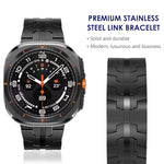 Bracelet de montre en alliage de titane avec boucle papillon, pour Samsung Galaxy Watch Ultra 47 mm / Ultra 2025