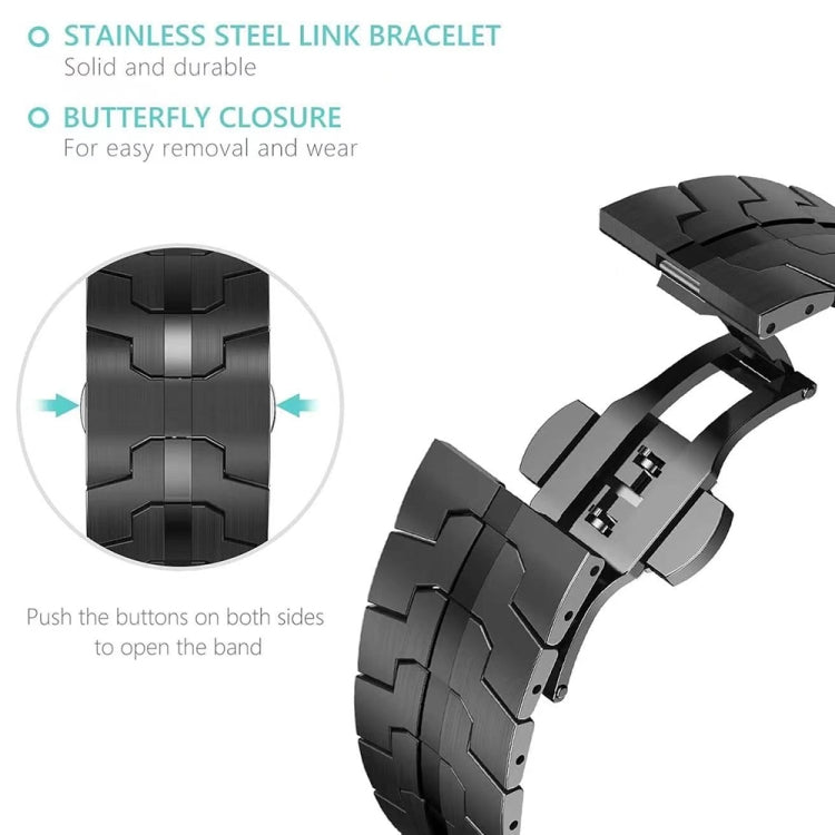 Bracelet de montre en alliage de titane avec boucle papillon, pour Samsung Galaxy Watch Ultra 47 mm / Ultra 2025