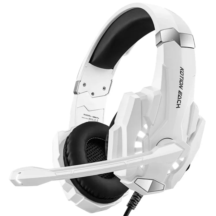 Casque de jeu KOTION EACH G9000 Pro supra-auriculaire avec micro, longueur de câble : environ 2,1 m, G9000 Pro