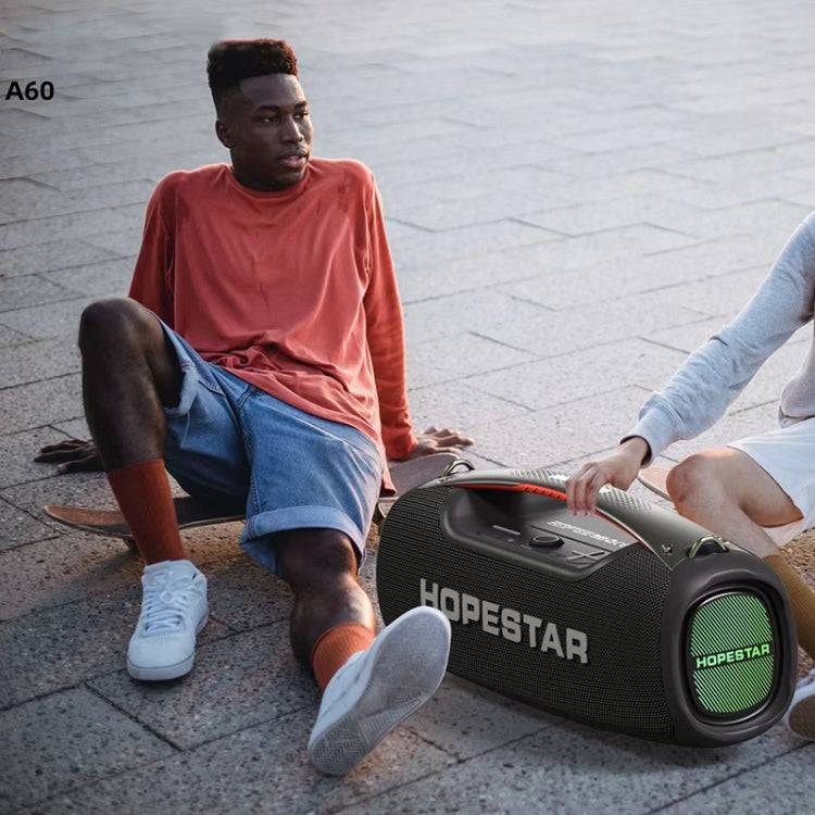 Enceinte Bluetooth portable extérieure HOPESTAR A60 100W IPX6 étanche avec microphone