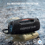 Enceinte Bluetooth portable extérieure HOPESTAR A60 100W IPX6 étanche avec microphone