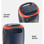 Enceinte Bluetooth extérieure HOPESTAR PARTY130 avec double micro et longue autonomie