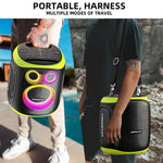 Enceinte Bluetooth extérieure HOPESTAR PARTY130 avec double micro et longue autonomie