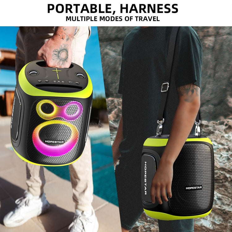 Enceinte Bluetooth extérieure HOPESTAR PARTY130 avec double micro et longue autonomie