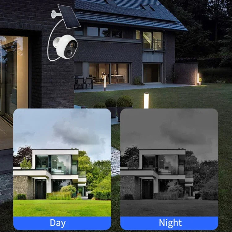 Caméra de Surveillance WiFi Sans Fil Solaire Ultra-HD Graffit Version Home, Sans Mémoire, 32 Go, 64 Go, 128 Go