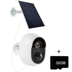 Caméra de Surveillance WiFi Sans Fil Solaire Ultra-HD Graffit Version Home, Sans Mémoire, 32 Go, 64 Go, 128 Go