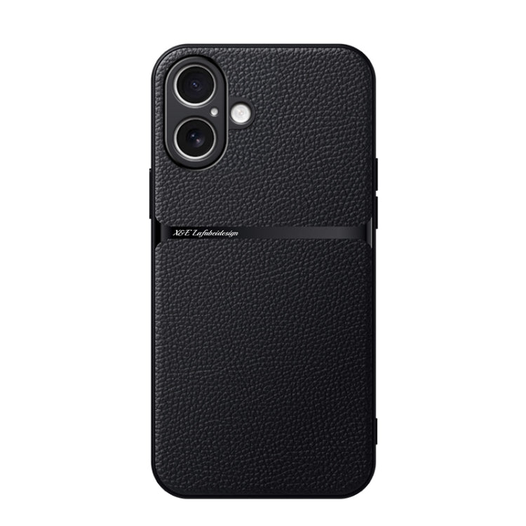 Étui de téléphone antichoc à couverture intégrale en cuir Litchi, pour iPhone 16, pour iPhone 15 Pro Max, pour iPhone 15 Pro, pour iPhone 15 Plus, pour iPhone 15, pour iPhone 14 Plus, pour iPhone 14, pour iPhone 14 Pro