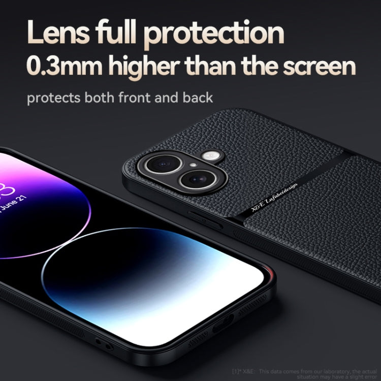 Étui de téléphone antichoc à couverture intégrale en cuir Litchi, pour iPhone 16, pour iPhone 15 Pro Max, pour iPhone 15 Pro, pour iPhone 15 Plus, pour iPhone 15, pour iPhone 14 Plus, pour iPhone 14, pour iPhone 14 Pro