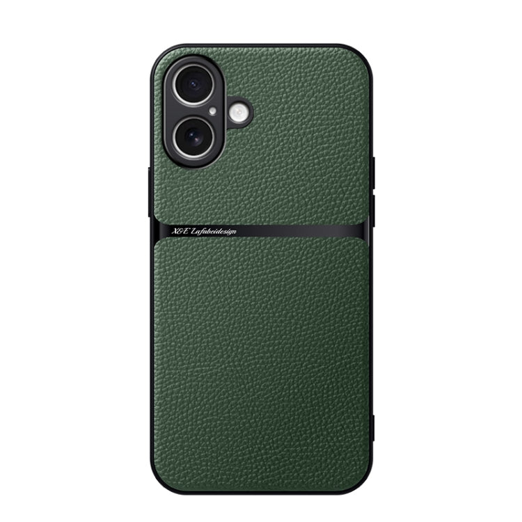 Étui de téléphone antichoc à couverture intégrale en cuir Litchi, pour iPhone 16, pour iPhone 15 Pro Max, pour iPhone 15 Pro, pour iPhone 15 Plus, pour iPhone 15, pour iPhone 14 Plus, pour iPhone 14, pour iPhone 14 Pro