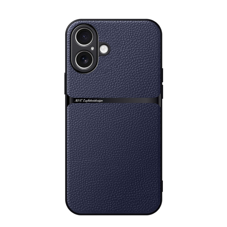 Étui de téléphone antichoc à couverture intégrale en cuir Litchi, pour iPhone 16, pour iPhone 15 Pro Max, pour iPhone 15 Pro, pour iPhone 15 Plus, pour iPhone 15, pour iPhone 14 Plus, pour iPhone 14, pour iPhone 14 Pro