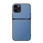 Coque de téléphone antichoc à couverture complète magnétique en cuir de litchi, Pour iPhone 11, Pour iPhone 11 Pro, Pour iPhone X / XS, Pour iPhone XR, Pour iPhone XS Max