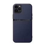 Coque de téléphone antichoc à couverture complète magnétique en cuir de litchi, Pour iPhone 11, Pour iPhone 11 Pro, Pour iPhone X / XS, Pour iPhone XR, Pour iPhone XS Max