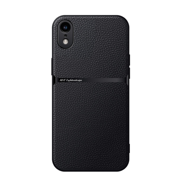 Coque de téléphone antichoc à couverture complète magnétique en cuir de litchi, Pour iPhone 11, Pour iPhone 11 Pro, Pour iPhone X / XS, Pour iPhone XR, Pour iPhone XS Max