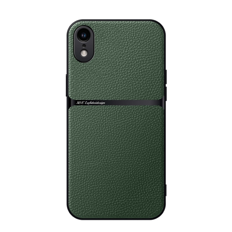 Coque de téléphone antichoc à couverture complète magnétique en cuir de litchi, Pour iPhone 11, Pour iPhone 11 Pro, Pour iPhone X / XS, Pour iPhone XR, Pour iPhone XS Max