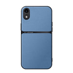 Coque de téléphone antichoc à couverture complète magnétique en cuir de litchi, Pour iPhone 11, Pour iPhone 11 Pro, Pour iPhone X / XS, Pour iPhone XR, Pour iPhone XS Max