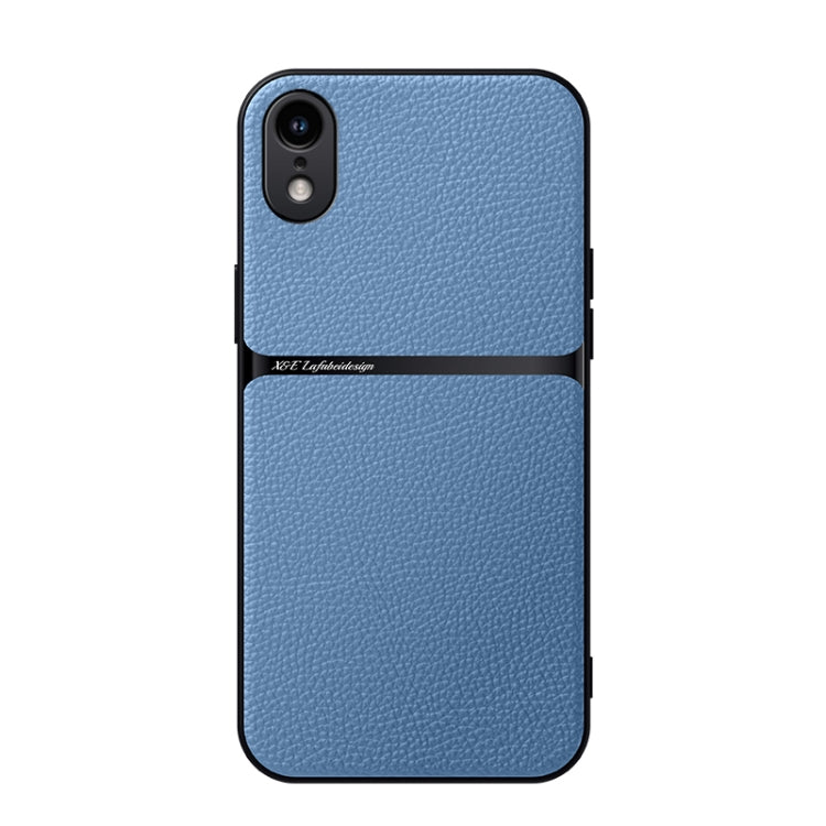 Coque de téléphone antichoc à couverture complète magnétique en cuir de litchi, Pour iPhone 11, Pour iPhone 11 Pro, Pour iPhone X / XS, Pour iPhone XR, Pour iPhone XS Max