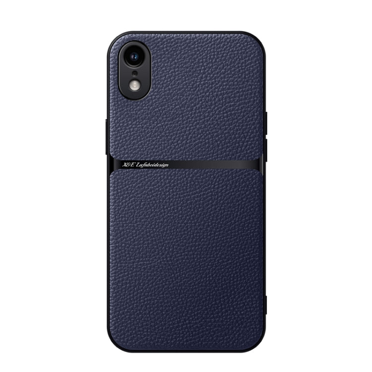 Coque de téléphone antichoc à couverture complète magnétique en cuir de litchi, Pour iPhone 11, Pour iPhone 11 Pro, Pour iPhone X / XS, Pour iPhone XR, Pour iPhone XS Max