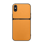 Coque de téléphone antichoc à couverture complète magnétique en cuir de litchi, Pour iPhone 11, Pour iPhone 11 Pro, Pour iPhone X / XS, Pour iPhone XR, Pour iPhone XS Max