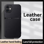 Coque de téléphone antichoc à couverture complète magnétique en cuir de litchi, Pour iPhone 11, Pour iPhone 11 Pro, Pour iPhone X / XS, Pour iPhone XR, Pour iPhone XS Max