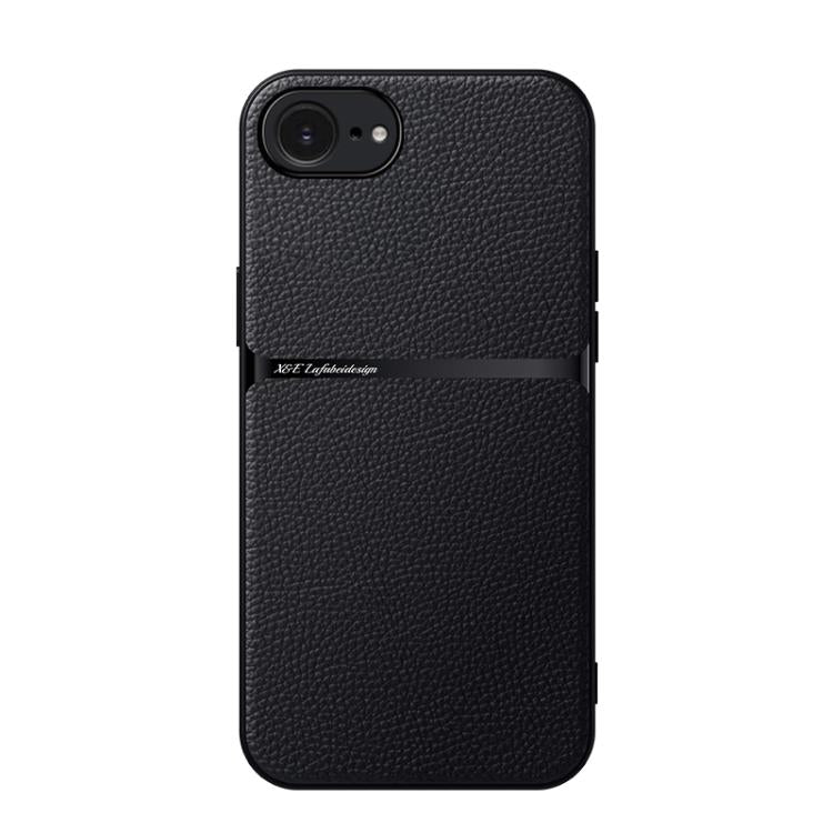 Étui de téléphone antichoc à couverture complète en cuir de litchi magnétique, pour iPhone 17e / 16e, pour iPhone 17 Pro Max, pour iPhone 17 Pro, pour iPhone 17, pour iPhone Air, pour iPhone 16 Pro Max, pour iPhone 16 Pro, pour iPhone 16 Plus