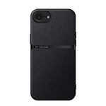 Étui de téléphone antichoc à couverture complète en cuir de litchi magnétique, pour iPhone 17e / 16e, pour iPhone 17 Pro Max, pour iPhone 17 Pro, pour iPhone 17, pour iPhone Air, pour iPhone 16 Pro Max, pour iPhone 16 Pro, pour iPhone 16 Plus