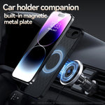 Étui de téléphone antichoc à couverture complète en cuir de litchi magnétique, pour iPhone 17e / 16e, pour iPhone 17 Pro Max, pour iPhone 17 Pro, pour iPhone 17, pour iPhone Air, pour iPhone 16 Pro Max, pour iPhone 16 Pro, pour iPhone 16 Plus