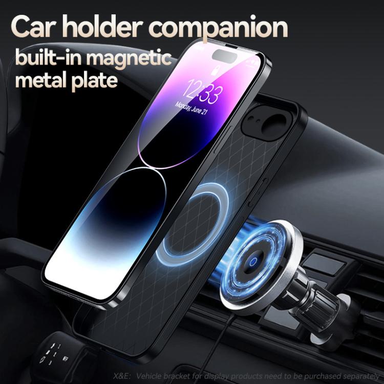 Étui de téléphone antichoc à couverture complète en cuir de litchi magnétique, pour iPhone 17e / 16e, pour iPhone 17 Pro Max, pour iPhone 17 Pro, pour iPhone 17, pour iPhone Air, pour iPhone 16 Pro Max, pour iPhone 16 Pro, pour iPhone 16 Plus