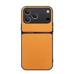 Étui de téléphone antichoc à couverture complète en cuir de litchi magnétique, pour iPhone 17e / 16e, pour iPhone 17 Pro Max, pour iPhone 17 Pro, pour iPhone 17, pour iPhone Air, pour iPhone 16 Pro Max, pour iPhone 16 Pro, pour iPhone 16 Plus