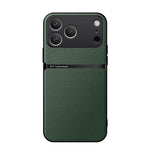 Étui de téléphone antichoc à couverture complète en cuir de litchi magnétique, pour iPhone 17e / 16e, pour iPhone 17 Pro Max, pour iPhone 17 Pro, pour iPhone 17, pour iPhone Air, pour iPhone 16 Pro Max, pour iPhone 16 Pro, pour iPhone 16 Plus