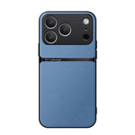 Étui de téléphone antichoc à couverture complète en cuir de litchi magnétique, pour iPhone 17e / 16e, pour iPhone 17 Pro Max, pour iPhone 17 Pro, pour iPhone 17, pour iPhone Air, pour iPhone 16 Pro Max, pour iPhone 16 Pro, pour iPhone 16 Plus