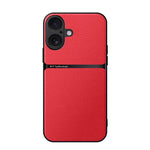 Étui de téléphone antichoc à couverture complète en cuir de litchi magnétique, pour iPhone 17e / 16e, pour iPhone 17 Pro Max, pour iPhone 17 Pro, pour iPhone 17, pour iPhone Air, pour iPhone 16 Pro Max, pour iPhone 16 Pro, pour iPhone 16 Plus