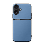 Étui de téléphone antichoc à couverture complète en cuir de litchi magnétique, pour iPhone 17e / 16e, pour iPhone 17 Pro Max, pour iPhone 17 Pro, pour iPhone 17, pour iPhone Air, pour iPhone 16 Pro Max, pour iPhone 16 Pro, pour iPhone 16 Plus
