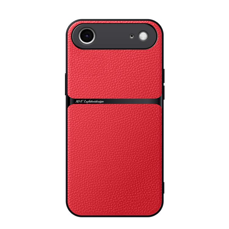 Étui de téléphone antichoc à couverture complète en cuir de litchi magnétique, pour iPhone 17e / 16e, pour iPhone 17 Pro Max, pour iPhone 17 Pro, pour iPhone 17, pour iPhone Air, pour iPhone 16 Pro Max, pour iPhone 16 Pro, pour iPhone 16 Plus