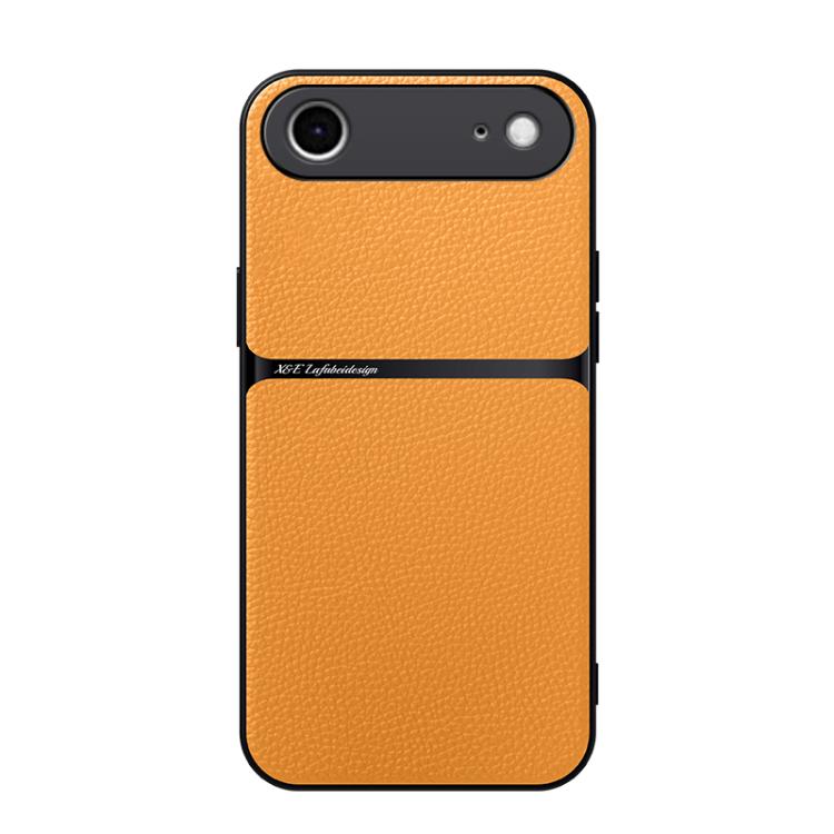 Étui de téléphone antichoc à couverture complète en cuir de litchi magnétique, pour iPhone 17e / 16e, pour iPhone 17 Pro Max, pour iPhone 17 Pro, pour iPhone 17, pour iPhone Air, pour iPhone 16 Pro Max, pour iPhone 16 Pro, pour iPhone 16 Plus