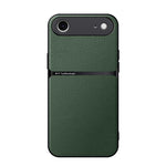 Étui de téléphone antichoc à couverture complète en cuir de litchi magnétique, pour iPhone 17e / 16e, pour iPhone 17 Pro Max, pour iPhone 17 Pro, pour iPhone 17, pour iPhone Air, pour iPhone 16 Pro Max, pour iPhone 16 Pro, pour iPhone 16 Plus