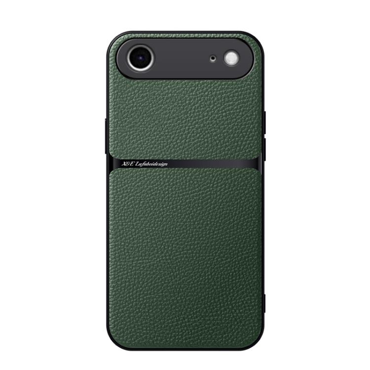 Étui de téléphone antichoc à couverture complète en cuir de litchi magnétique, pour iPhone 17e / 16e, pour iPhone 17 Pro Max, pour iPhone 17 Pro, pour iPhone 17, pour iPhone Air, pour iPhone 16 Pro Max, pour iPhone 16 Pro, pour iPhone 16 Plus