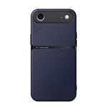 Étui de téléphone antichoc à couverture complète en cuir de litchi magnétique, pour iPhone 17e / 16e, pour iPhone 17 Pro Max, pour iPhone 17 Pro, pour iPhone 17, pour iPhone Air, pour iPhone 16 Pro Max, pour iPhone 16 Pro, pour iPhone 16 Plus