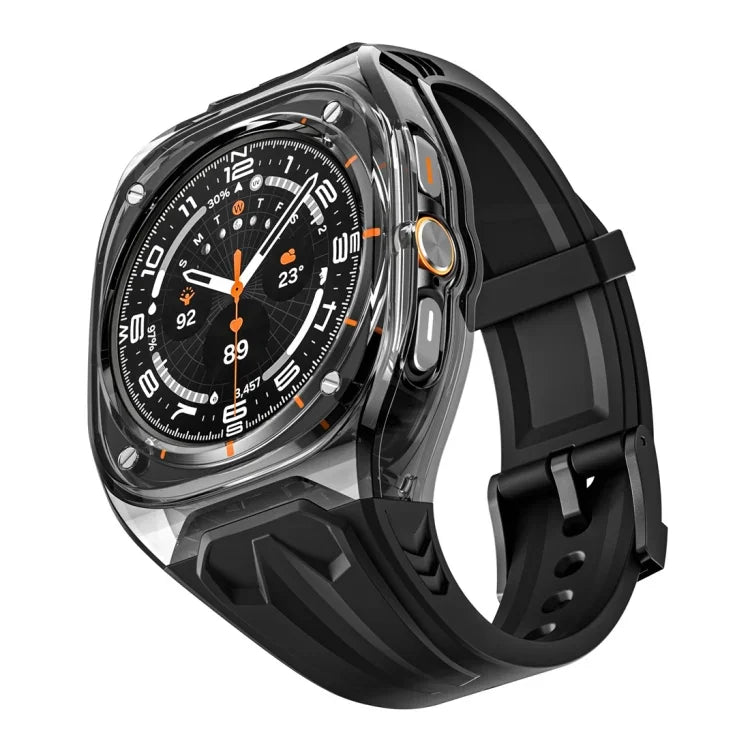 Bracelet de montre hybride en TPU et PC modifié, pour Samsung Galaxy Watch Ultra 47mm / Ultra 2025