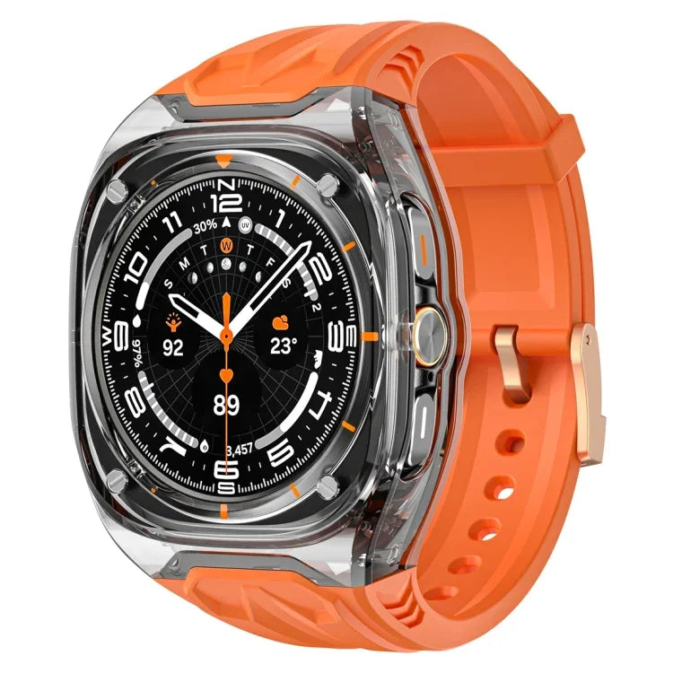 Bracelet de montre hybride en TPU et PC modifié, pour Samsung Galaxy Watch Ultra 47mm / Ultra 2025