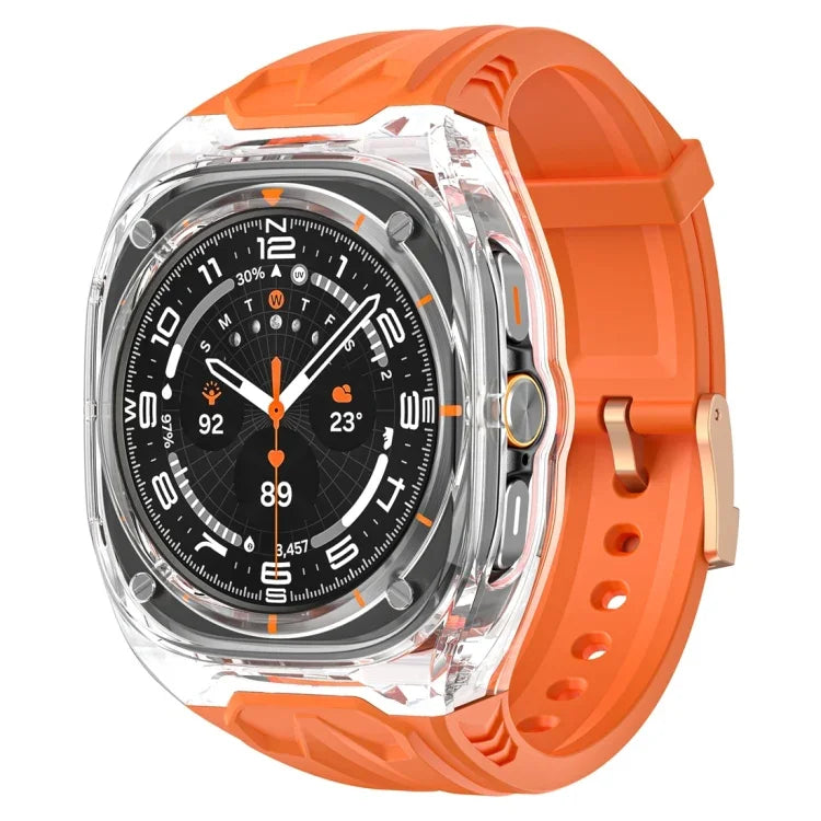 Bracelet de montre hybride en TPU et PC modifié, pour Samsung Galaxy Watch Ultra 47mm / Ultra 2025