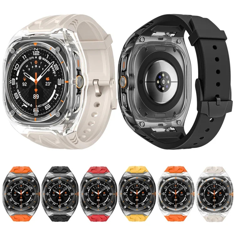 Bracelet de montre hybride en TPU et PC modifié, pour Samsung Galaxy Watch Ultra 47mm / Ultra 2025