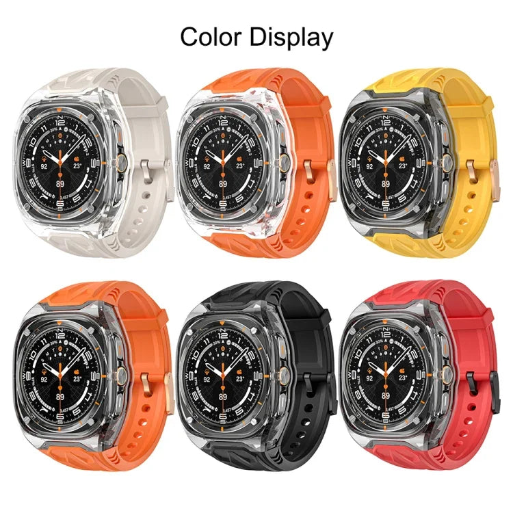 Bracelet de montre hybride en TPU et PC modifié, pour Samsung Galaxy Watch Ultra 47mm / Ultra 2025