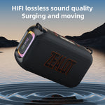 Enceinte Bluetooth portable d'extérieur Zealot S85M 50W avec microphone, S85 + 1 micro