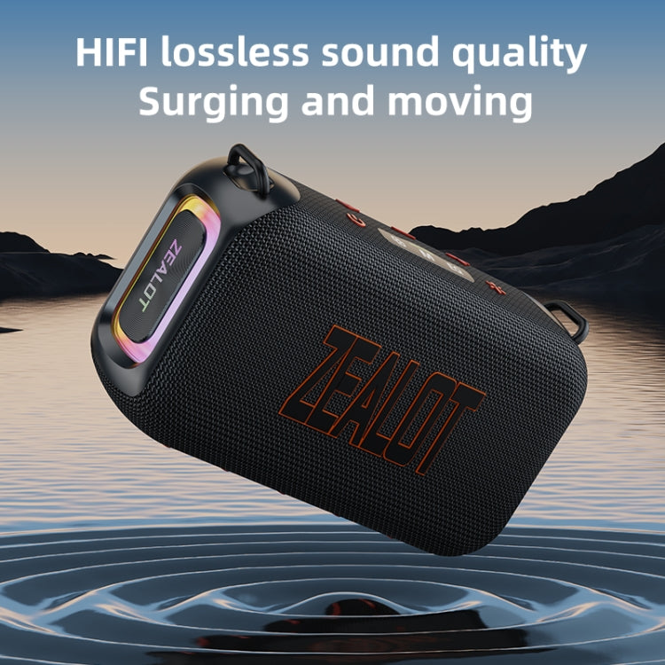 Enceinte Bluetooth portable d'extérieur Zealot S85M 50W avec microphone, S85 + 1 micro