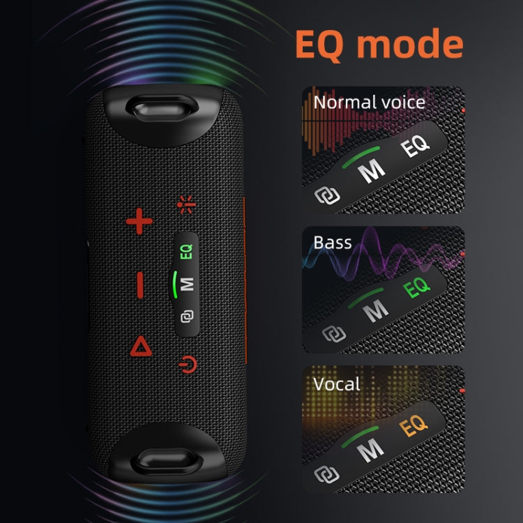 Enceinte Bluetooth portable d'extérieur Zealot S85M 50W avec microphone, S85 + 1 micro