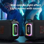 Enceinte Bluetooth portable d'extérieur Zealot S85M 50W avec microphone, S85 + 1 micro