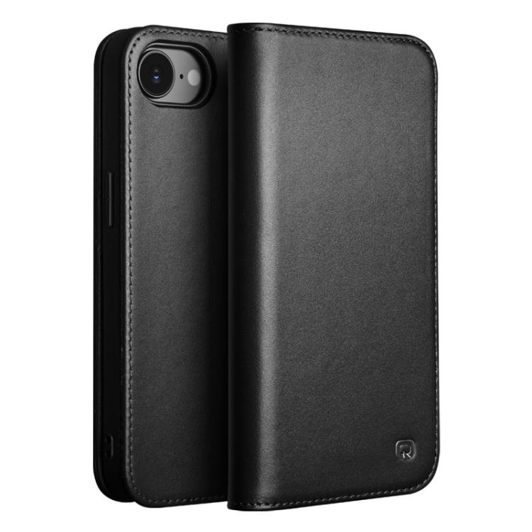 Coque de téléphone QIALINO Classic Gen2 en cuir véritable, pour iPhone 16e / 17e, pour iPhone 17 Pro Max, pour iPhone 17 Pro, pour iPhone 17, pour iPhone Air, pour iPhone 16 Pro Max, pour iPhone 16 Pro, pour iPhone 16 Plus, pour iPhone 16