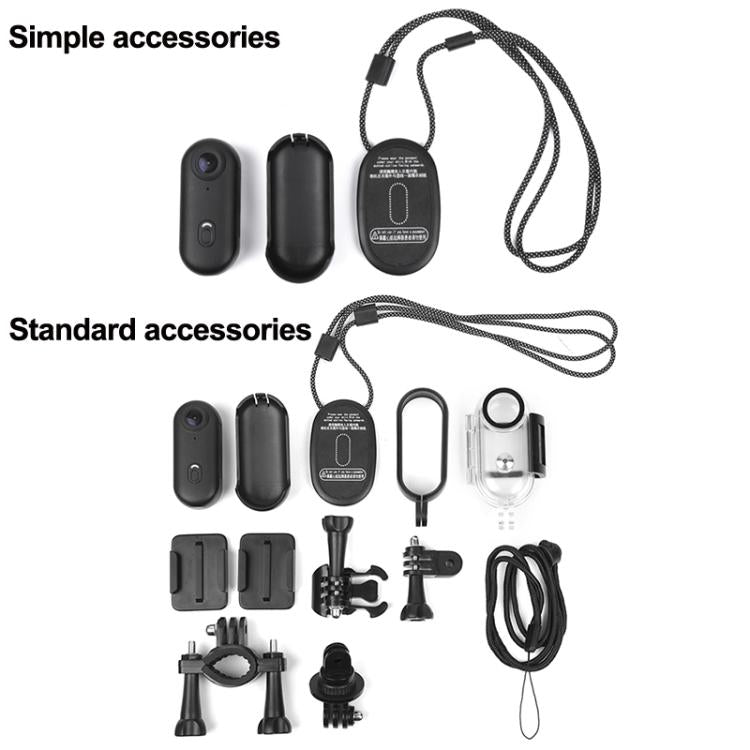Caméra sportive mini WiFi H88 1080P, version simple, version standard