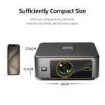 Projecteur intelligent AUN U002 1920x1080P 970ANSI Android 12 Home cinéma, prise US, prise UK, prise AU, prise EU