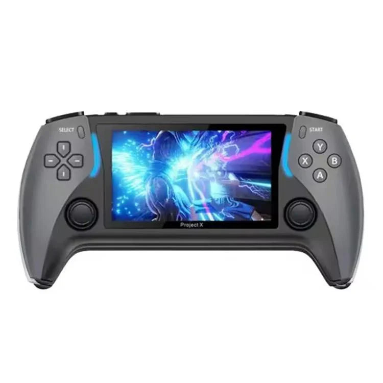 Console de jeu portable PROJECT X, écran 4,3 pouces, processeur ATM 7051